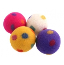 PAPOOSE - felt balls, polka dot